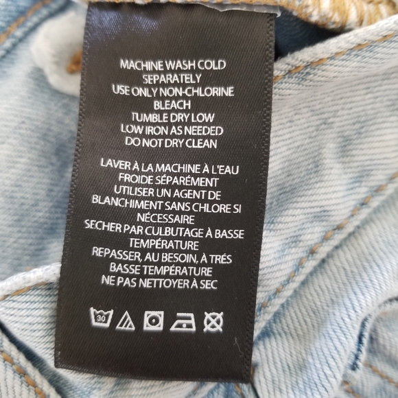 BDG Graffiti Artistic High Waisted Cowboy Jeans Size 27 - Picture 10 of 15